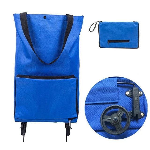 Bolsa de Compra Plegable con Ruedas