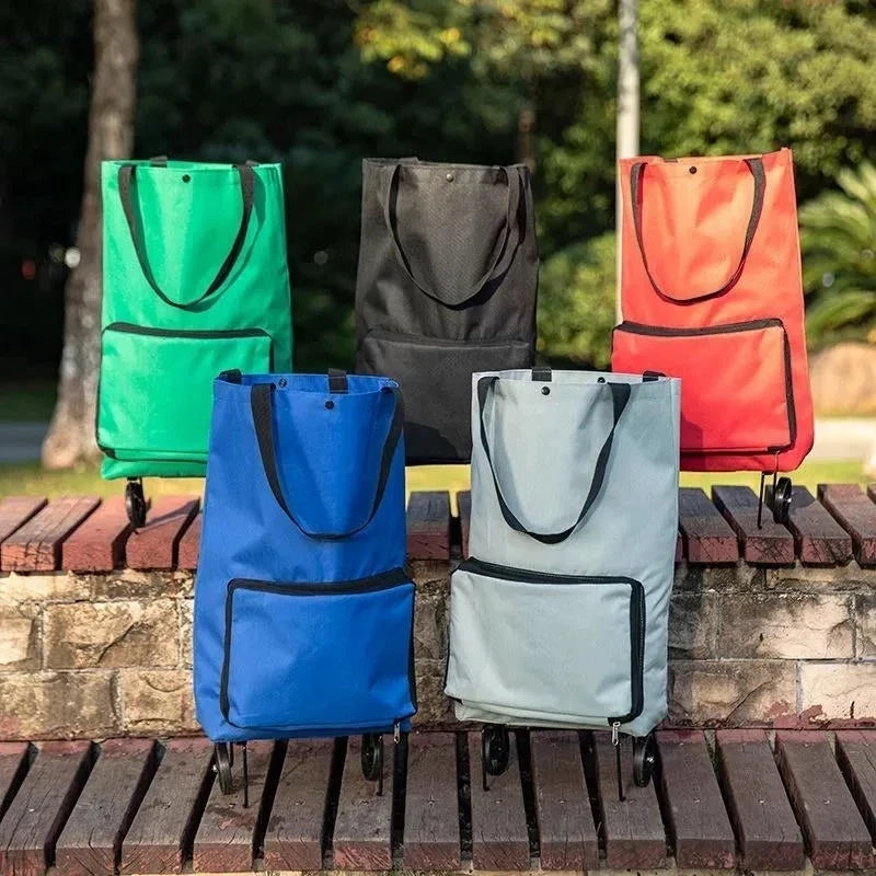 Bolsa de Compra Plegable con Ruedas