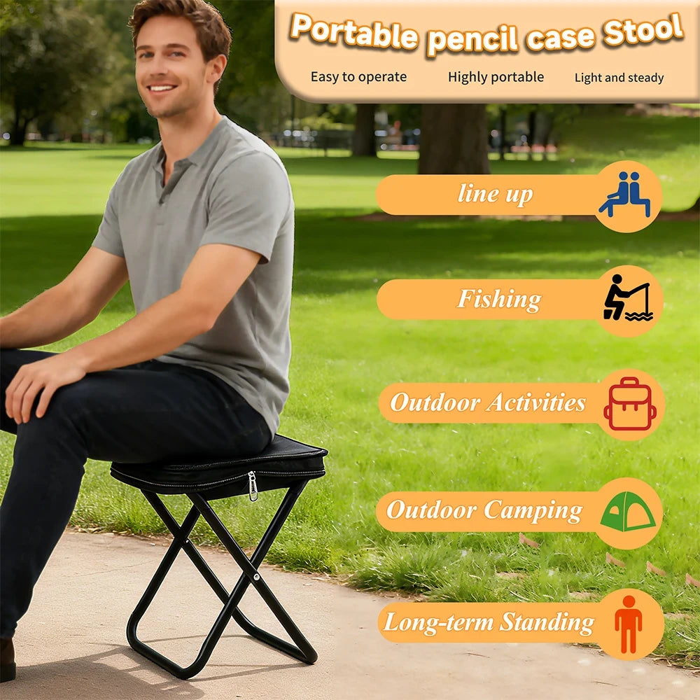 Taburete Silla Plegable Portatil Camping
