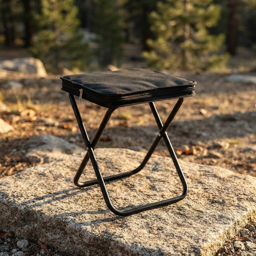 Taburete Silla Plegable Portatil Camping
